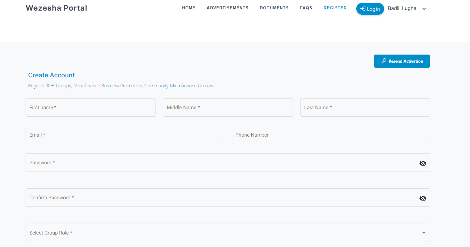 Wezesha Portal Login and Register processes 3 Wezesha Portal Login and Register processes 1707257371 392 Wezesha Portal Login and Register processes Wezesha Portal Login and Register processes