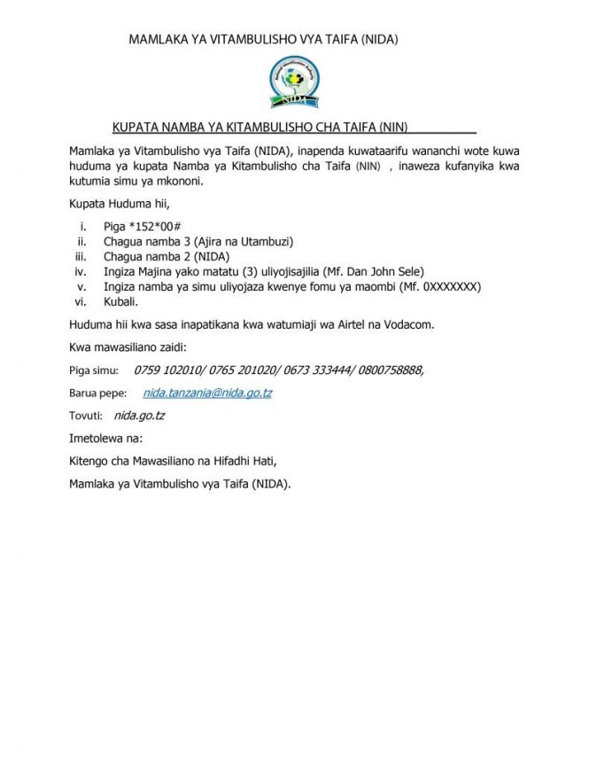 1707347757 252 Nakala ya kitambulisho cha taifa NIDA 8211 NIDA online copy Nakala ya kitambulisho cha taifa NIDA – NIDA online copy