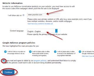 1707477944 441 Sign up for AdSense 8211 How to create Google Adsense Sign up for AdSense – How to create Google Adsense Account