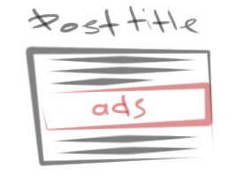 Learn How to put or add adsense ads below post Learn How to put or add adsense ads below post title middle post inside the post?