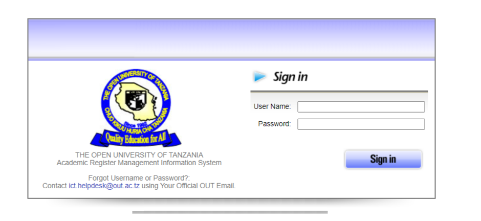 OUT ARMIS Login Saris Software 8211 outactz OUT ARMIS Login Saris Software – out.ac.tz