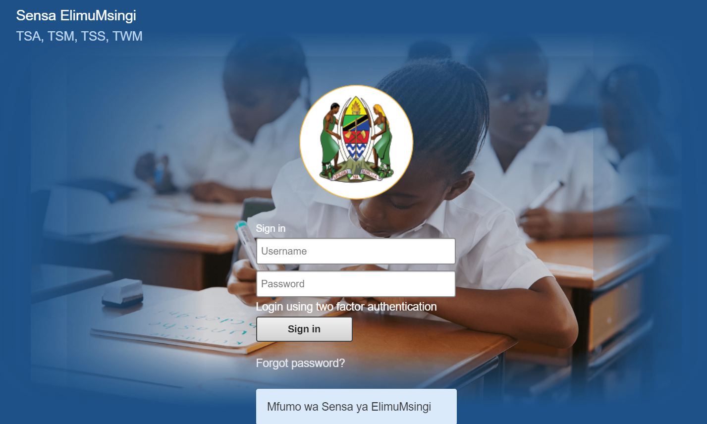 Sensa ElimuMsingi TAMISEMI 8211 SensaElimuMsingitamisemigotz Sensa ElimuMsingi TAMISEMI – SensaElimuMsingi.tamisemi.go.tz