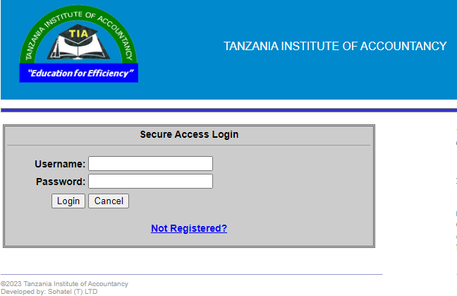 TIA Student Information System Login Guide TIA Student Information System: Login Guide