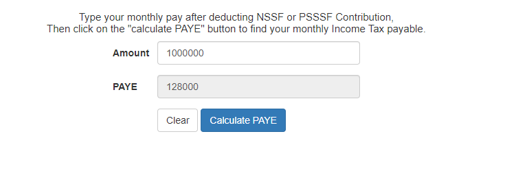 TRA Calculators Calculating PAYE 038 Vehicle Value TRA Calculators: Calculating PAYE & Vehicle Value