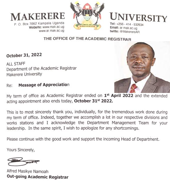 academic registrar KAG East University Online Application Form