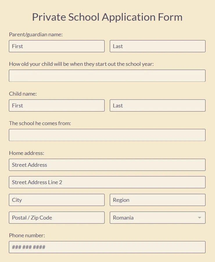 application form 3 College Online Application forms