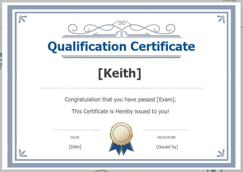 certificate Data Link Institute Online Application (admission)