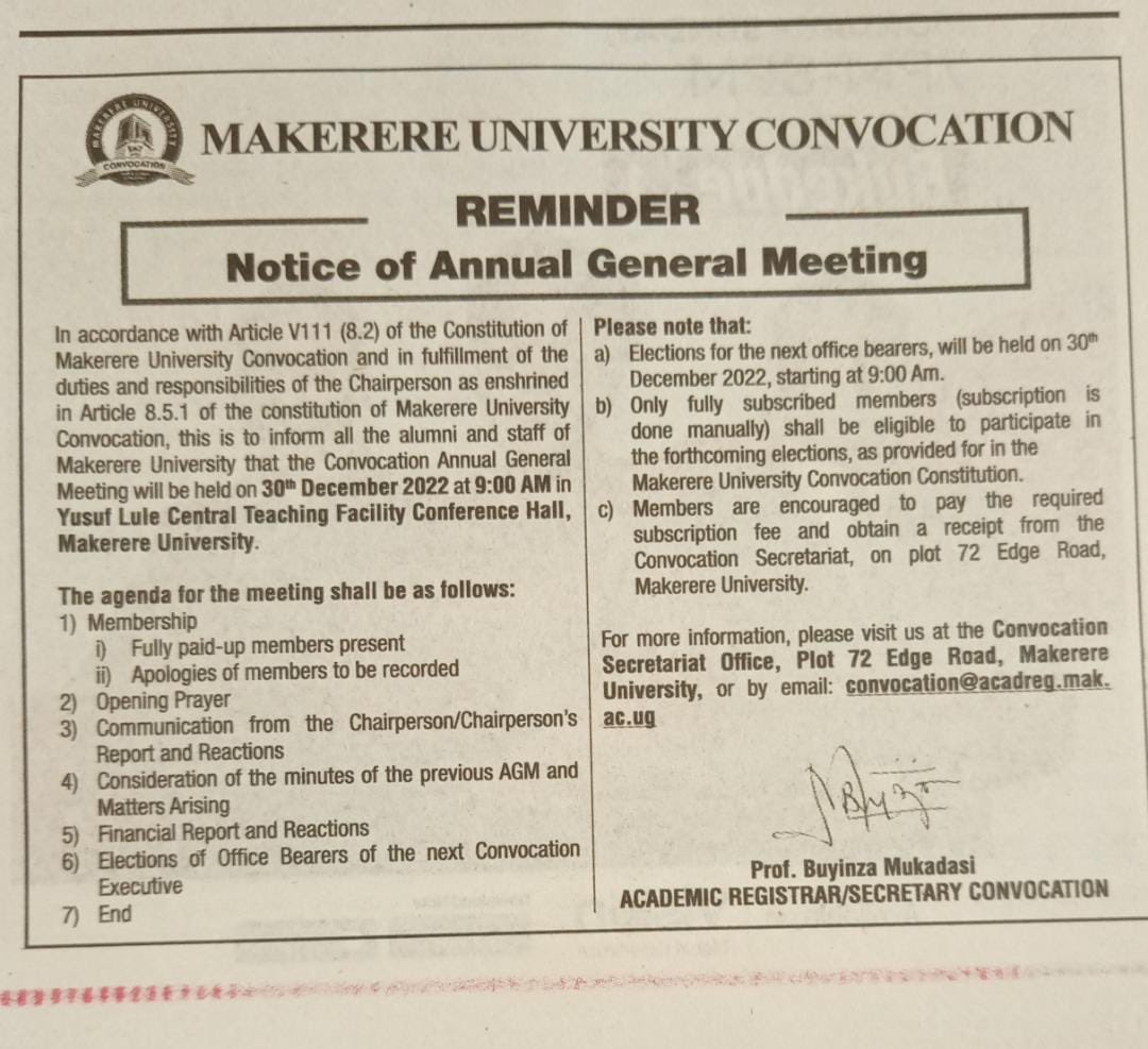 constitution convocation NWU Constitution, Convocation – North-West University