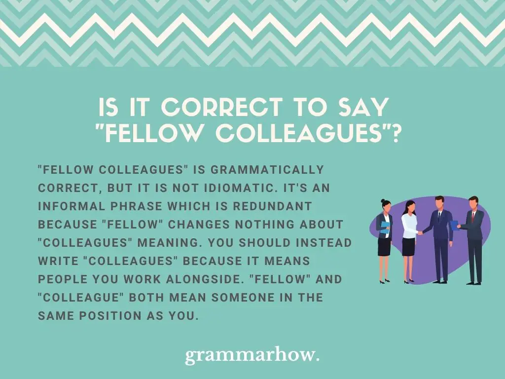 fellow colleagues How To Succeed In Your New Job