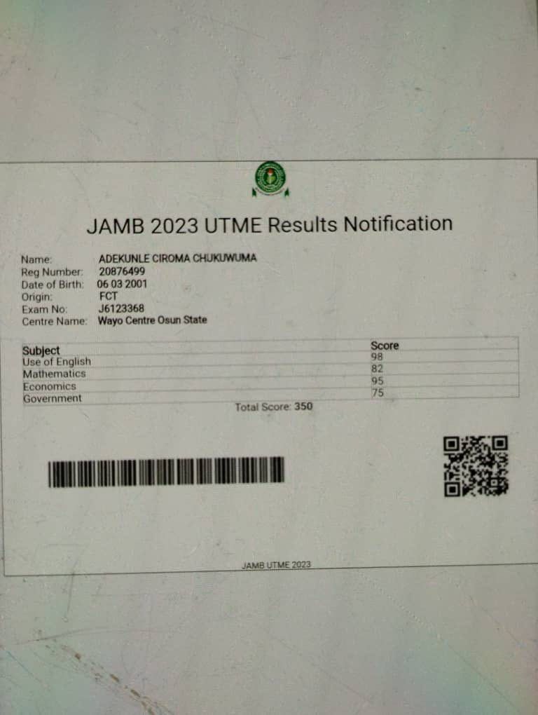 jamb result Nigeria JAMB results 2023/2024 – here’s direct link to check