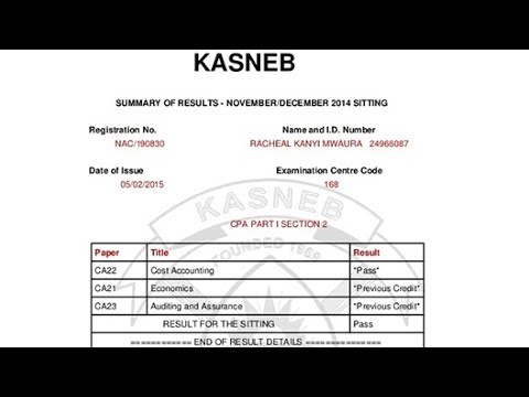 kasneb results Kenya: KASNEB Results 2023 – online.kasneb. or.ke