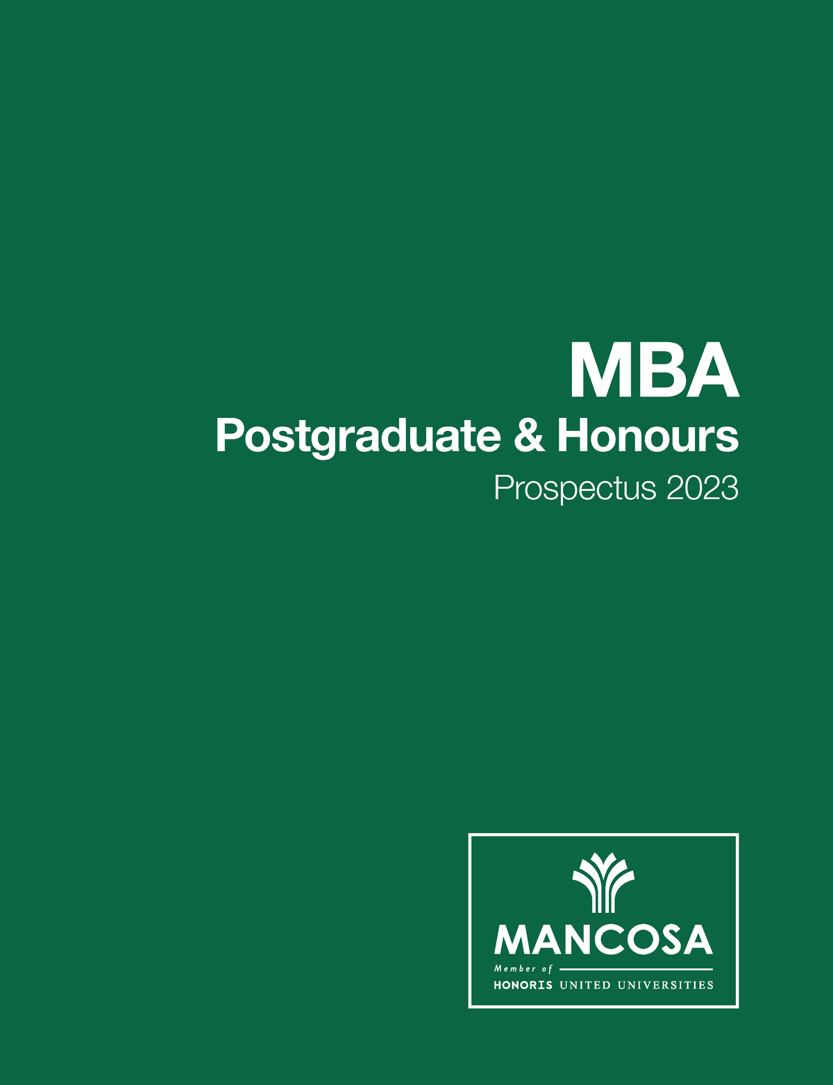 mancosa prospectus MANCOSA Prospectus, Fees & Contact Details