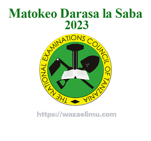 matokeo darasa la saba zanzibar 2023 2024 standard seven Matokeo Darasa La Saba Zanzibar 2023/2024 standard Seven