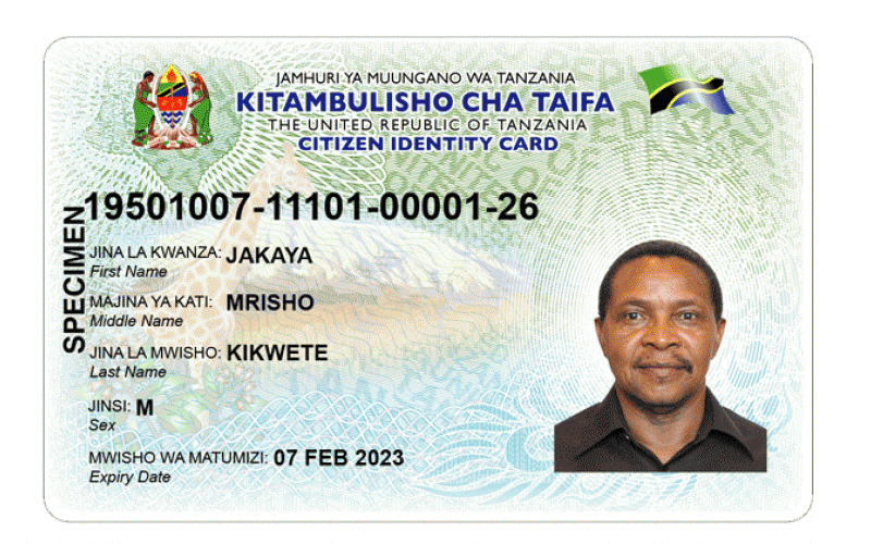 national identification How to get NIDA Identification number Tanzania
