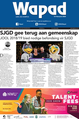 sjgd interessante NWU SJGD Interessante feite – North-West University