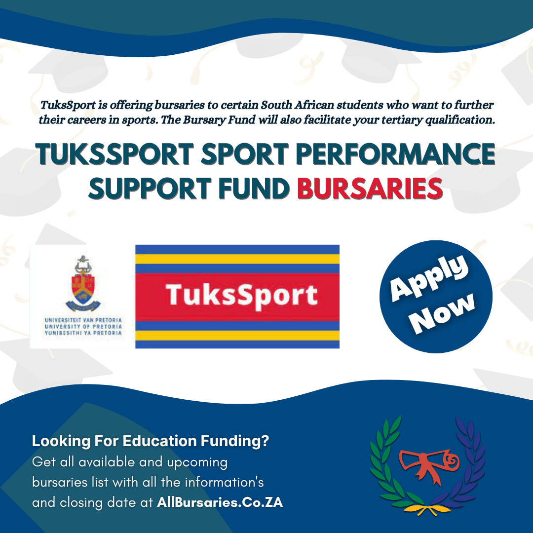 tukssport bursary TuksSport UP Sport Performance Bursary South Africa 2024
